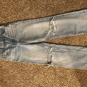 Zara wide leg Light Blue Jeans